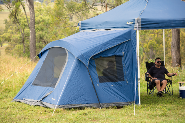 OZtrail 3.0 Gazebo Portico Deluxe - Blue