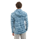 Pelagic Exo-Tech Wahoo Camo Long Sleeve Hooded Shirt with Face Mask - Petrol