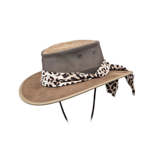 Barmah Hats Ladies Foldaway Cooler - Hickory (Medium)