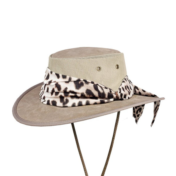 Barmah Hats Ladies Foldaway Cooler - Mocha (Medium)