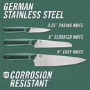 Gerber ComplEAT Camp Knife Set (3 Pieces)