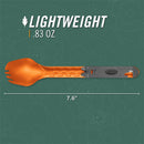 Gerber ComplEAT Lightweight Utensil Set - Burnt Orange