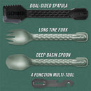 Gerber ComplEAT Lightweight Utensil Set - Baltic Haze
