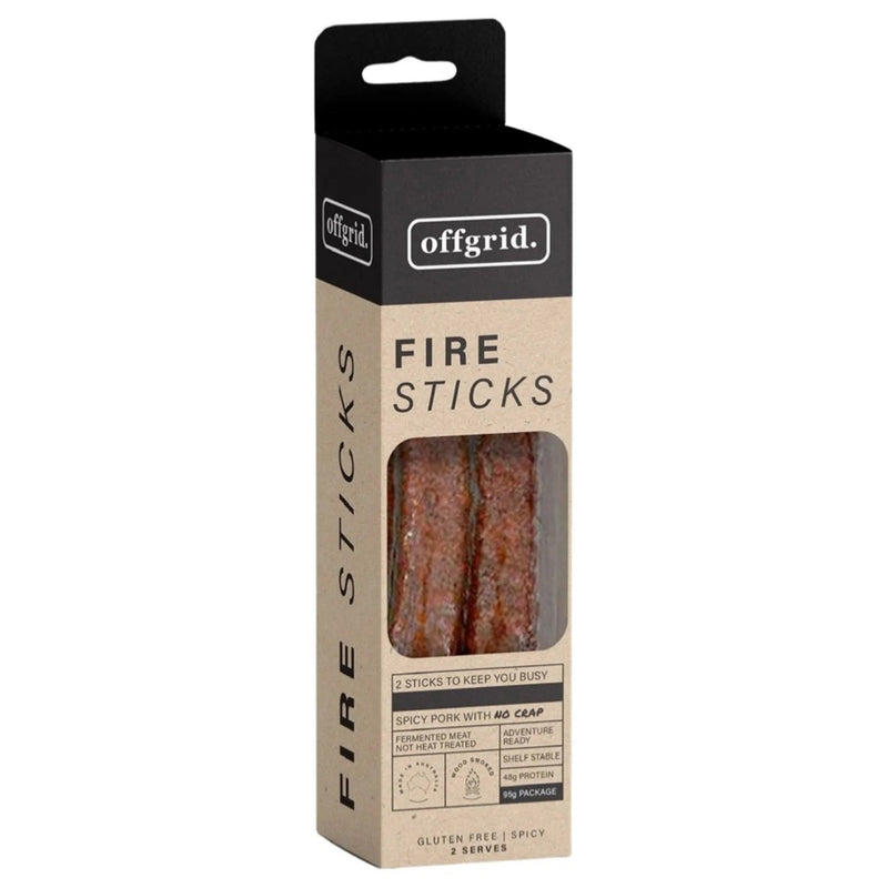 Offgrid Firestick Salami (95g) - 2 Sticks