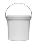 Pheonix Premium White Plastic Bucket with Lid (4L)