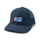 Pelagic Flybridge Deluxe Trucker Cap - Navy