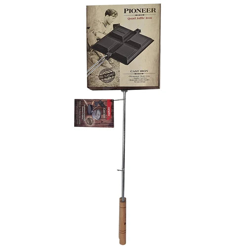 Campfire Pioneer Quad Cast Iron Jaffle Iron