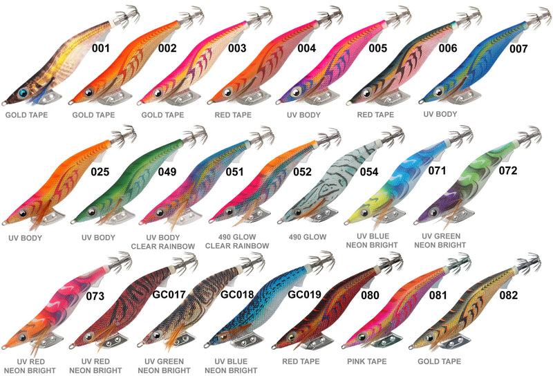 Yamashita Squid Jig Egi-OH K 3.0 Neonbright GC017