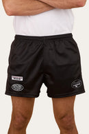 Ringers Western Unisex Buckly Footy Shorts - Black