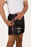 Ringers Western Unisex Buckly Footy Shorts - Black