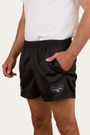 Ringers Western Unisex Buckly Footy Shorts - Black