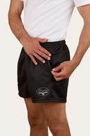 Ringers Western Unisex Buckly Footy Shorts - Black