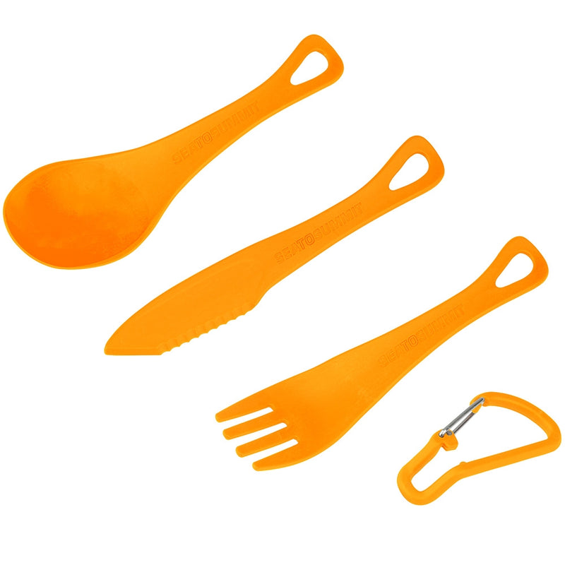 Sea To Summit Delta Cutlery Set - Orange