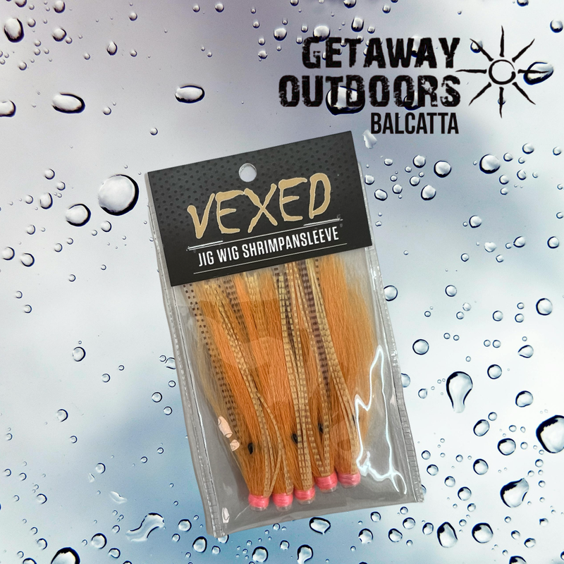 Vexed Jig Wig Shrimpansleeve (5mm | 10cm) - Variety of Colours Available