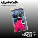 Maph Circle Hooks Offset Full Glow - Pink (Various Sizes)