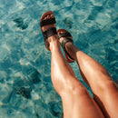 Reef Womens Water Vista Sandals- Black/Tan