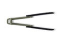 Mun's & Co. BPA Free Sliding Silicon Tongs - Olive Green