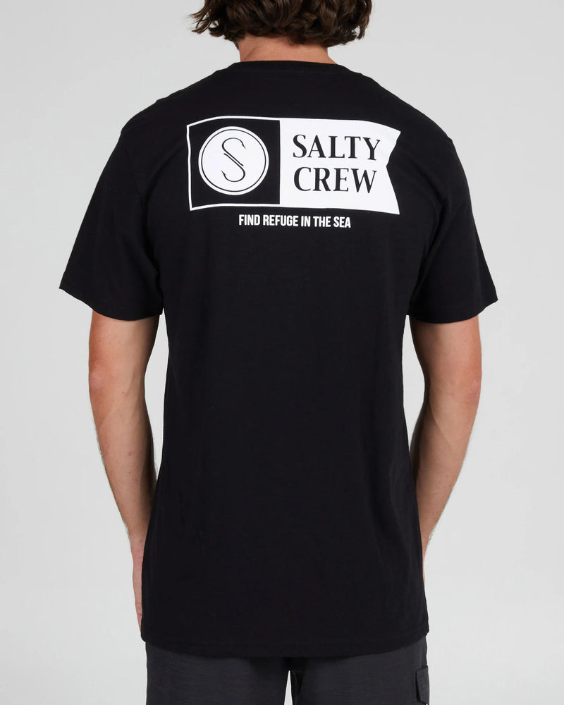 Salty Crew Alpha Short Sleeve Tee - Black