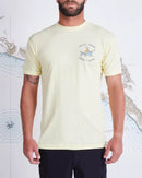 Salty Crew Siren Garment Dye Short Sleeve Tee - Banana