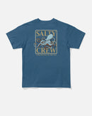 Salty Crew Toddler Ink Slinger Short Sleeve T-Shirt - Cast Blue