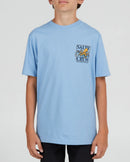 Salty Crew Ink Slinger Boys Short Sleeve Tee - Marine Blue