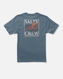 Salty Crew Ink Slinger Boys Short Sleeve Tee - Slate
