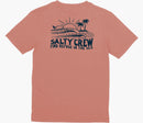Salty Crew Boys Shorebreak Short Sleeve Tee - Coral