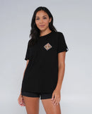 Salty Crew Tippet Fill Boyfriend Tee - Black