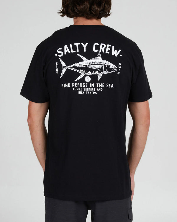 Salty Crew Market Standard Short Sleeve Tee - Black