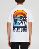 Salty Crew Boys Beach Days Short Sleeve Tee - White