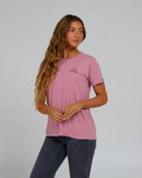 Salty Crew Love Bite Boyfriend Tee - Warm Lilac