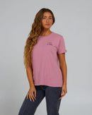 Salty Crew Love Bite Boyfriend Tee - Warm Lilac