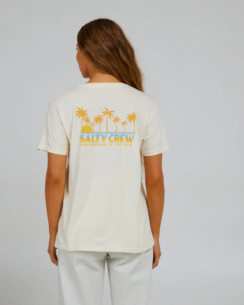 Boardwalk Boyfriend Tee - Off White