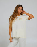 Boardwalk Boyfriend Tee - Off White