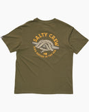 Salty Crew Cleat Knot Premium Short Sleeve Tee- Dusty Olive