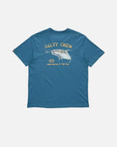 Salty Crew Surface Classic Short Sleeve Tee - Cast Blue