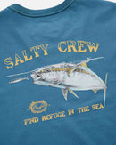 Salty Crew Surface Classic Short Sleeve Tee - Cast Blue