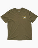 Salty Crew Mens Surface Classic Shor Sleeve Tee - Dusty Olive