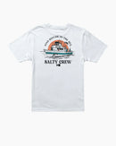 Salty Crew Boys Day Charter Short Sleeve Tee - White