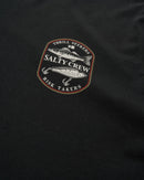 Salty Crew Mens Baited Classic Short Sleeve Tee - Black