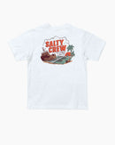 Salty Crew Boys Shipwrecks Toddler Short Sleeve Tee - White