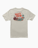 Salty Crew Boys Shipwrecks Short Sleeve Tee - Bone