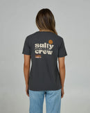 Salty Crew Small Bite Boyfriend Short Sleeve Tee - Charcoal