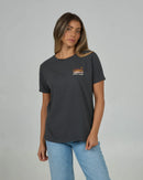 Salty Crew Small Bite Boyfriend Short Sleeve Tee - Charcoal