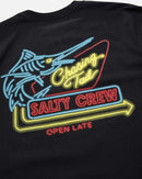 Salty Crew Neon Sign Premium Short Sleeve Tee - Black