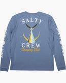 Salty Crew Tailed Long Sleeve Sunshirt - Marine Blue