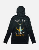 Salty Crew Tailed Long Sleeve Hoodie Sunshirt - Navy