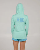 Salty Crew Flagship Hooded Sun Shirt - Mint