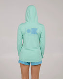 Salty Crew Flagship Hooded Sun Shirt - Mint