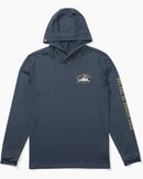 Salty Crew Lurking Hooded Sunshirt - BlueFin